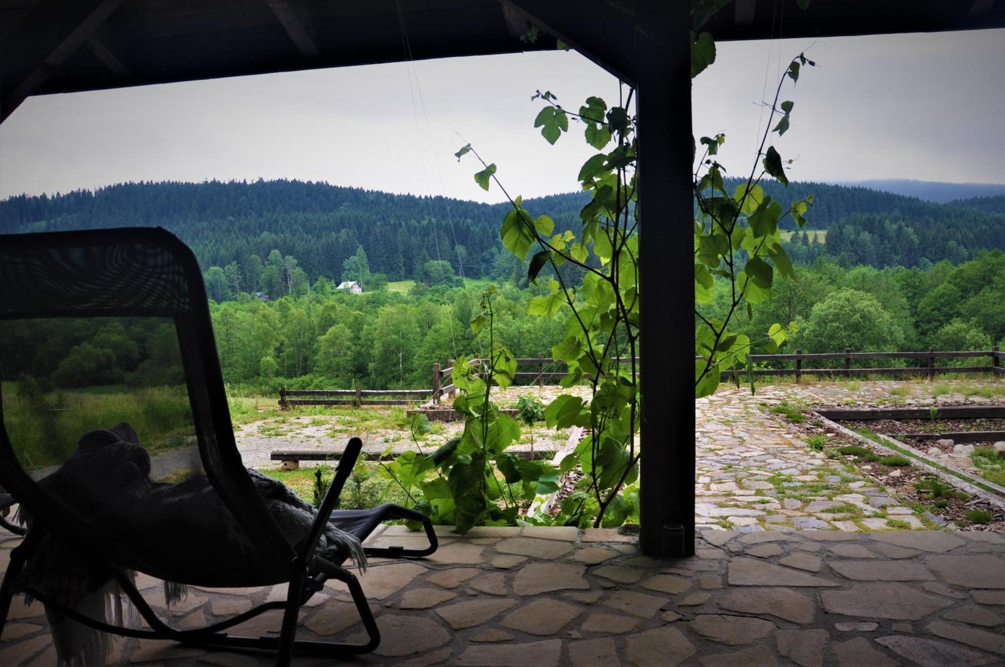 Chata Nad Dzika Orlica Z Jacuzzi Poniatow Экстерьер фото