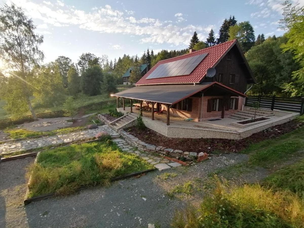 Chata Nad Dzika Orlica Z Jacuzzi Poniatow Экстерьер фото